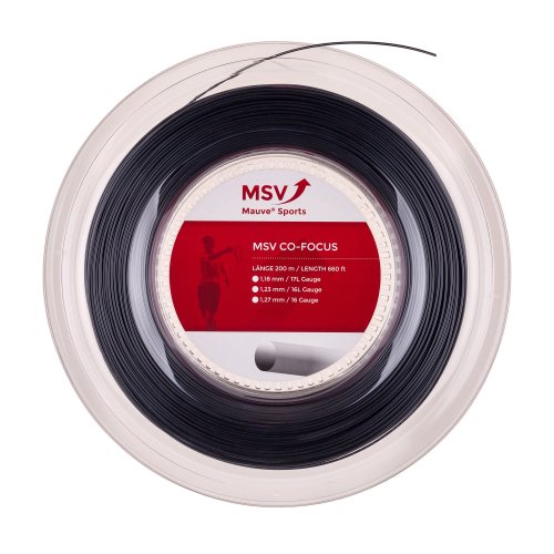 MSV CO Focus ( 200m Rolle ) schwarz 1,18 mm