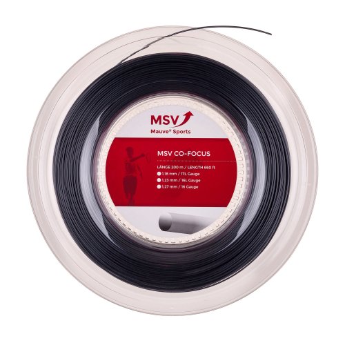 MSV CO Focus ( 200m Rolle ) schwarz 1,23 mm