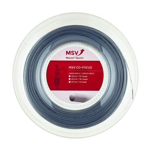 MSV CO Focus ( 200m Rolle ) silber 1,18 mm