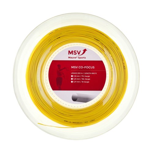 MSV CO Focus ( 200m Rolle ) gelb 1,27 mm