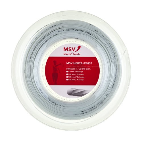 MSV Hepta Twist ( 200m Rolle ) weiß 1,15 mm