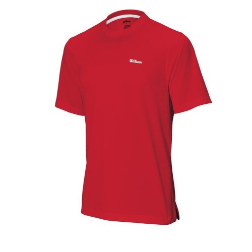 Wilson Body Mapping Crew T-Shirt Men red XL
