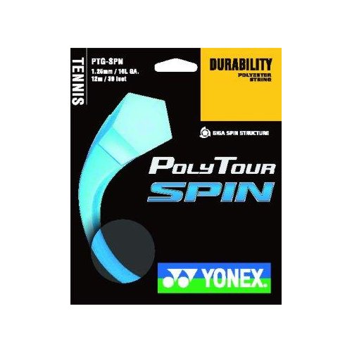 Yonex Poly Tour SPIN ( 12m Set ) cobalt-blau 1,20 mm