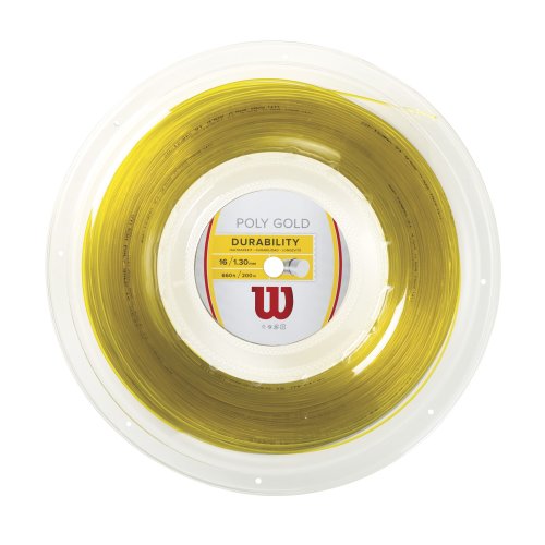 Wilson Poly Gold  ( 200m Rolle ) gold 1,30 mm