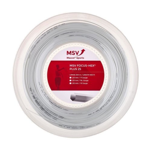 MSV Focus - HEX PLUS 25 ( 200m Rolle ) weiß 1,20 mm