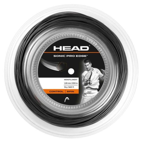 HEAD Sonic Pro Edge ( 200m Rolle ) anthracite 1,25 mm