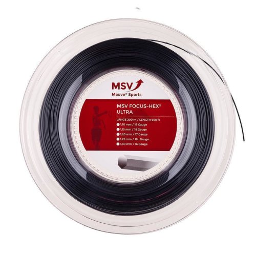 MSV Focus - HEX ULTRA ( 200m Rolle ) schwarz 1,10 mm