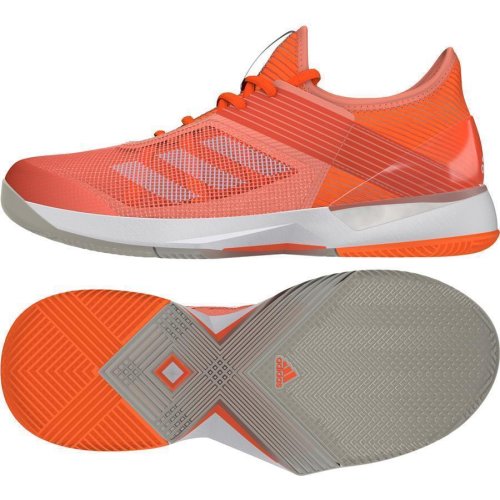 Adidas Adizero Ubersonic 3 All Court Women  orange-coral-weiß