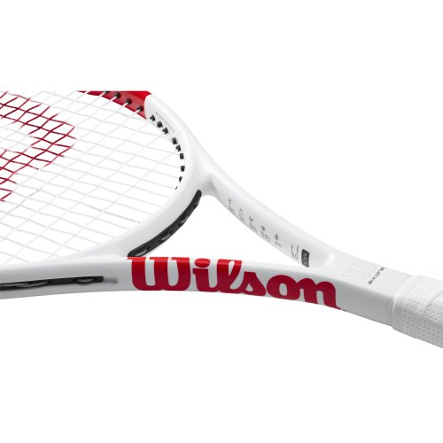 Wilson Six.One 95 18X20 unbesaitet 332g Tennisschläger Weiß-Rot NEU 