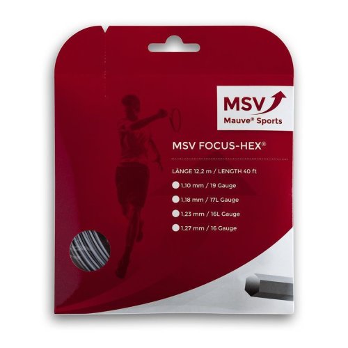 MSV Focus - HEX ( 12m Set ) silber 1,18 mm