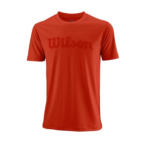 Wilson UwII Script Tech T-Shirt Men pro staff red-clear M