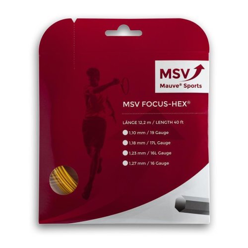 MSV Focus - HEX ( 12m Set ) gelb 1,18 mm