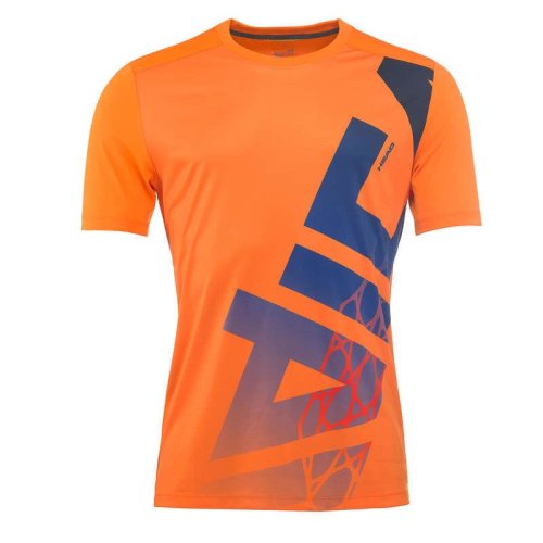 HEAD Vision Radical T-Shirt Men fluo orange