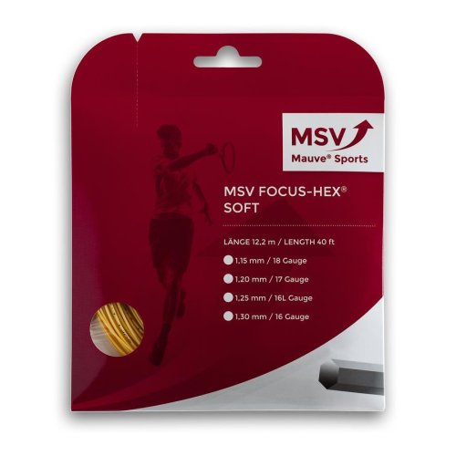 MSV Focus - HEX SOFT ( 12m Set ) gelb 1,20 mm