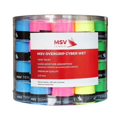 MSV Overgrip Cyber Wet 60er bunt
