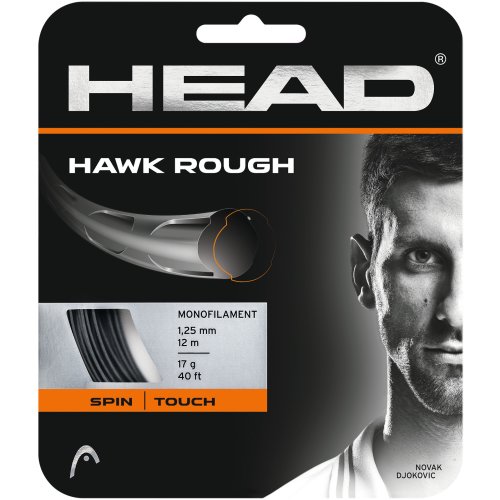 HEAD Hawk Rough ( 12m Set ) anthrazit 1,25 mm