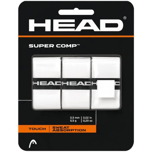 Head Super Comp Overgrip 3er Pack weiß