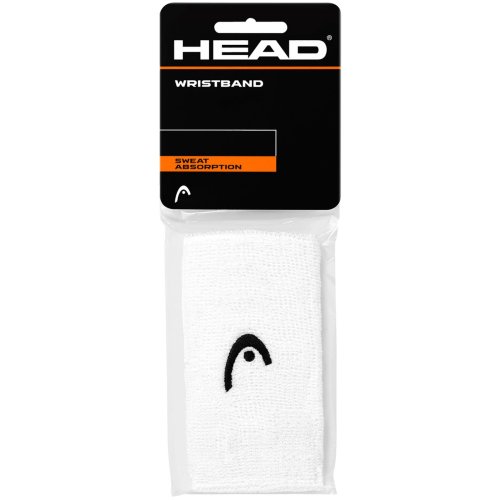 HEAD Wristband 5 white 2er Pack