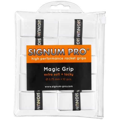 SIGNUM PRO Magic Grip OVERGRIP ( 10er Pack ) weiß