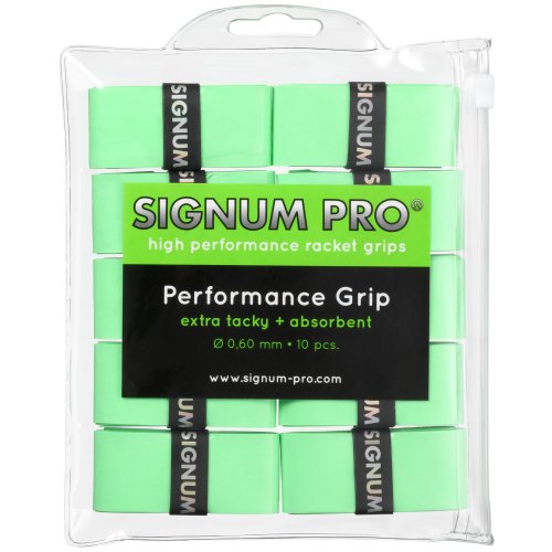 SIGNUM PRO Performance Grip OVERGRIP ( 10er Pack ) grün