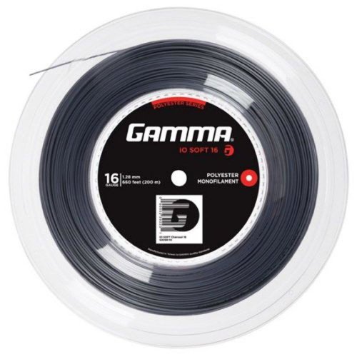 Gamma iO Soft ( 200m Rolle ) dunkelgrau 1,23 mm