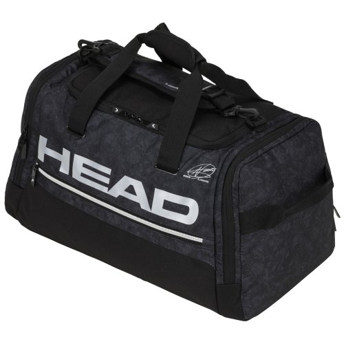 HEAD Djokovic Duffle Bag black/white 2020