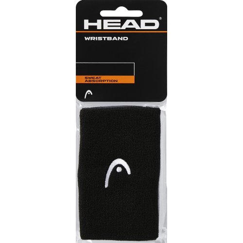 HEAD Wristband 5" black 2er Pack