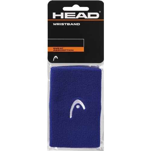 HEAD Wristband 5 blue 2er Pack