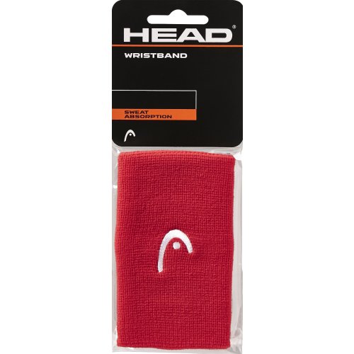 HEAD Wristband 5" red 2er Pack
