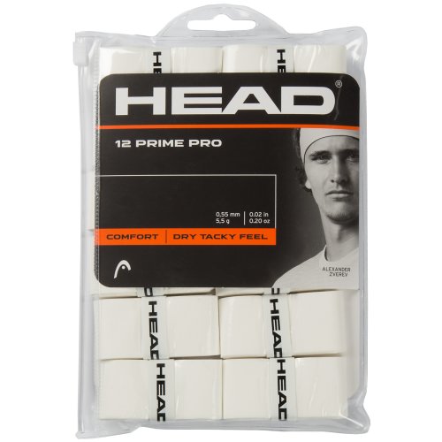 Head Prime Pro Overgrip 12er Pack weiß
