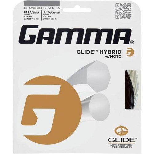 Gamma Glide / Moto ( Glide 6,1m Set + Moto 6,7m Set ) Hybrid transparent / schwarz