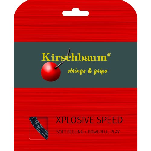 Kirschbaum XPLOSIVE SPEED ( 12,2m Set ) schwarz 1,13 mm