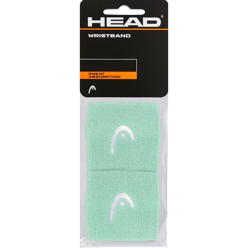 HEAD Wristband 2,5" mint 2er Pack