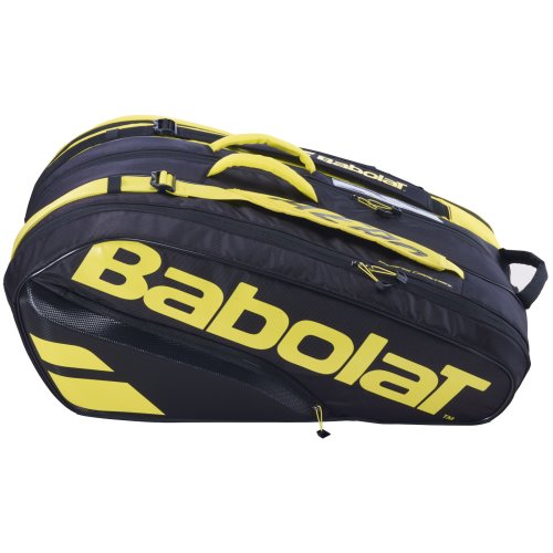 Babolat Pure Aero Racket Holder X12 schwarz/gelb 2021