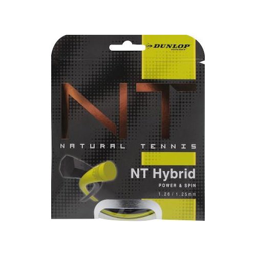 DUNLOP Revolution NT Hybrid ( 12m Set ) schwarz / gelb 1,31 mm / 1,25 mm