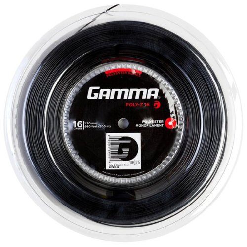 Gamma Poly Z ( 200m Rolle ) schwarz 1,25 mm