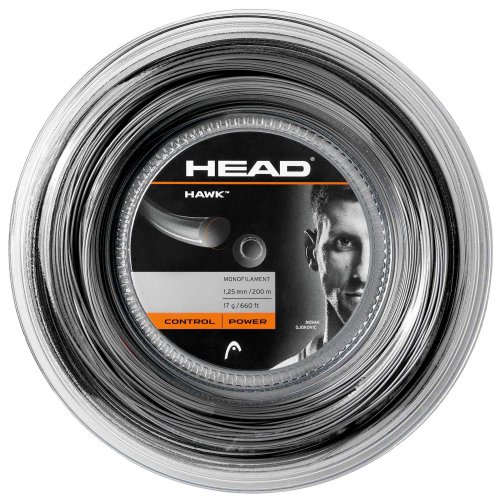 HEAD Hawk ( 200m Rolle ) schwarz 1,20 mm