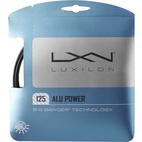Luxilon Big Banger Alu Power ( 12,2m Set ) black