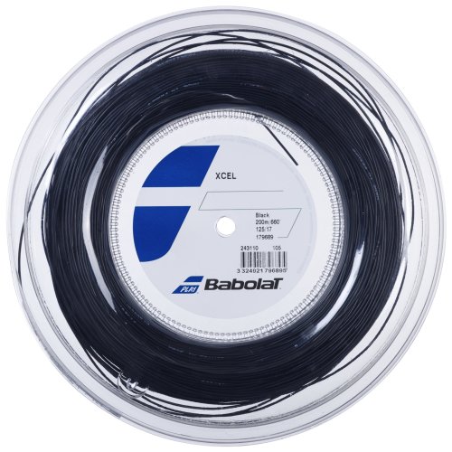 Babolat XCEL ( 200m Rolle ) schwarz 1,25 mm