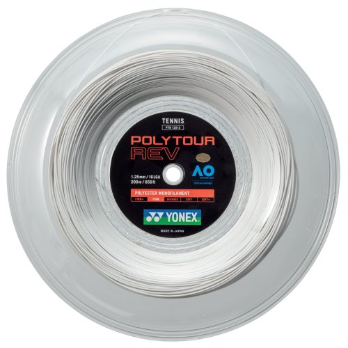 Yonex Poly Tour REV ( 200m Rolle ) white