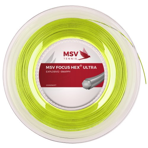 MSV Focus - HEX ULTRA ( 200m Rolle ) neongelb