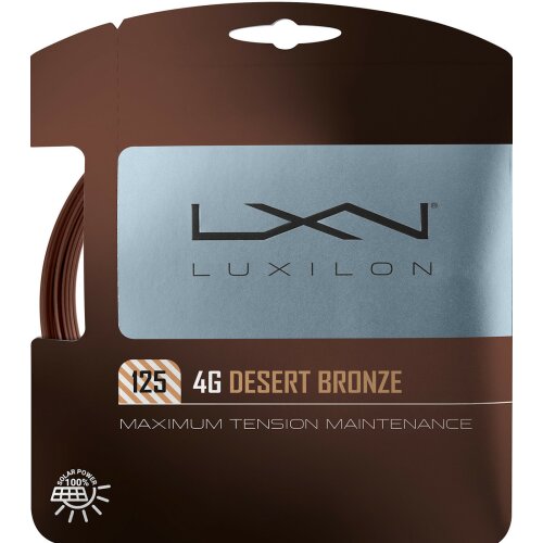 Luxilon 4G Desert ( 12,2m Set ) bronze 1,25 mm