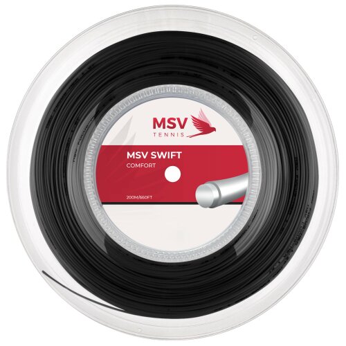MSV SWIFT ( 200m Rolle ) schwarz 1,25 mm