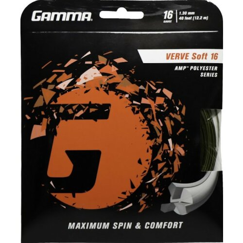 Gamma Verve Soft ( 12,2m Set ) schwarz-gelb 1,25 mm