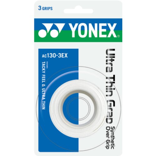 Yonex AC130 Ultra Thin Grap 3er weiß
