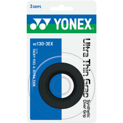 Yonex AC130 Ultra Thin Grap 3er schwarz