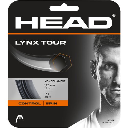 HEAD Lynx Tour ( 12m Set ) schwarz 1,25 mm
