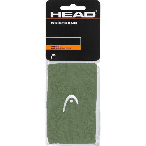 HEAD Wristband 5" lightgreen 2er Pack