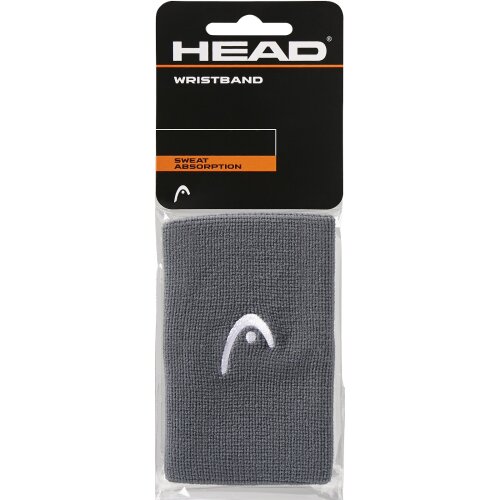 HEAD Wristband 5" anthracite 2er Pack
