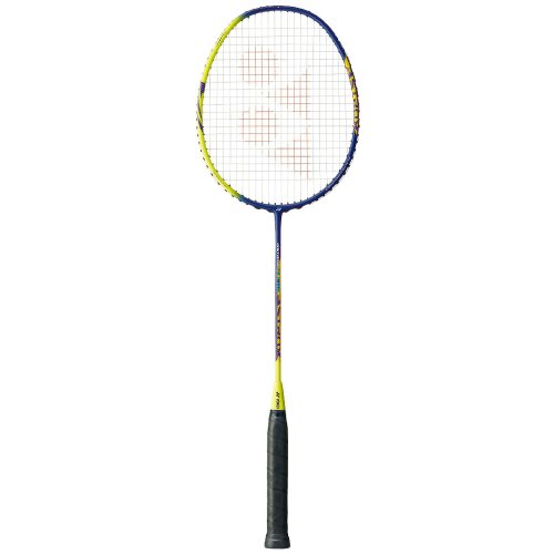 Yonex Astrox Clear navy-yellow besaitet Badmintonschläger